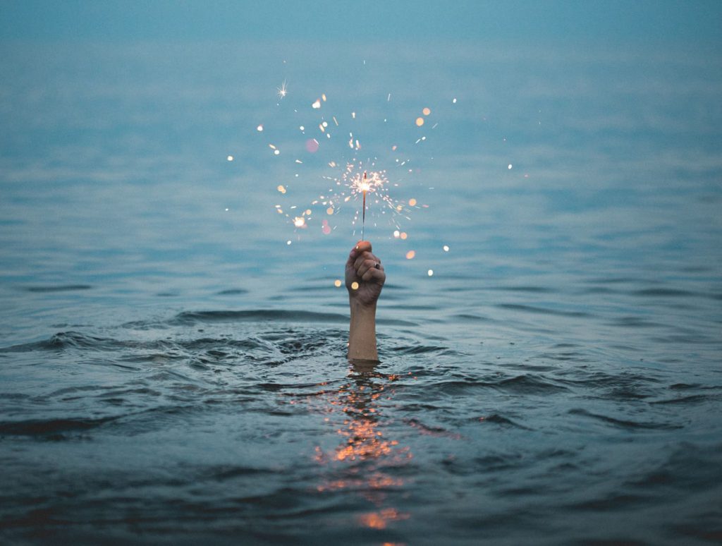 Title image: Person finds hope in learning how to overcome depression